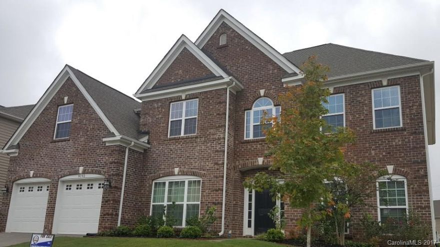 Lennar Energy Star Home.  Very bright 6 bed 4 full bath house with flat backyard.  Large kitchen has gas range, granite counters, s/s appliances and island with seating.  Formal dining room and living room.  Very spacious family room.  Bedroom on main level with full bathroom can be used as a guest room.  Master bedroom with large sitting area.  All bedrooms are spacious.  Main staircase off two story foyer and the second staircase off family room.