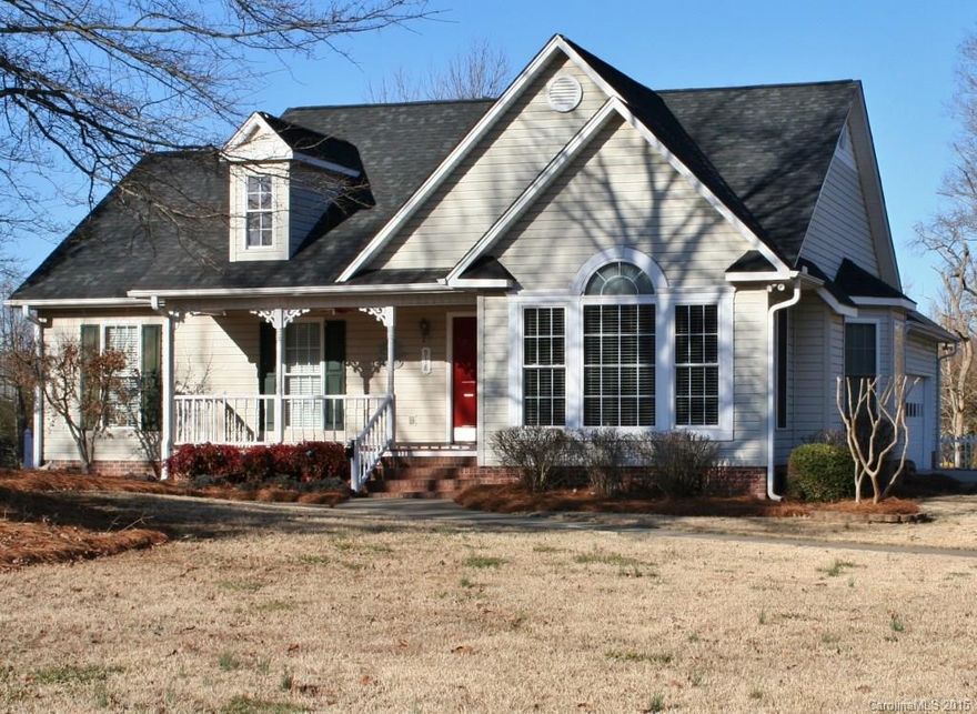 Great home in nice neighborhood with lots to offer! Hardwood flooring, chair rail w/wainscoting. Finished upstairs for office or possible 4th bedroom w/built-in shelving & separate heat/air. Garage has epoxy-coated flooring, hot tub & cable ready. A backyard oasis w/Gunite pool w/pebble-tec finish & concrete decking. Pavilion w/power, lights, ceiling fan & cable ready. Pergola w/gang box. Extended 1.40 acre lot. New heat/air 2012. New roof 2011. A MUST SEE!!!