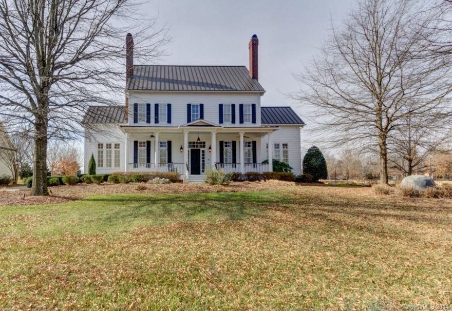 CUSTOM BUILT HOME w/features you won't find from the builders.... Gorgeous wide plank pine floors, 12FT ceilings, 8FT solid wood doors, long lasting metal roof, plantation shutters & tons of windows. Gourmet kitchen w/designer appl, gas cooktop, butlers pantry & marble countertops. Two warming gas FP, designer lighting & versatile layout complete this luxury retreat. Mstr suite on main level w/luxury bath. Secondary bdrms w/jack & jill baths. Courtyard paver patio w/outdoor gas FP.