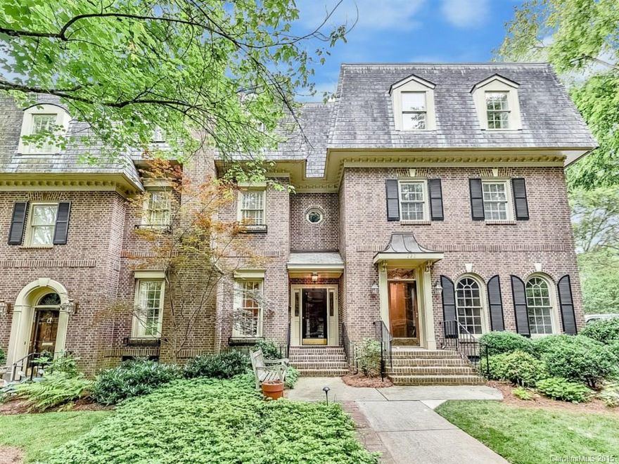 Perrin Place living at its best, in the heart of Eastover.   This all-brick townhome is one of the largest units on Perrin Pl.  Exquisitely appointed & updated, well-maintained. High ceilings, beautiful hardwoods. Peaceful outdoor living on private patio. 2nd floor offers large master with 2 walk-in closets, large master bath with marble, 2 more bedrooms & a full bath.  3rd floor is full height,  has 2 storage rooms, office, laundry & full bath, plus a large bonus room/upstairs den with wet bar.