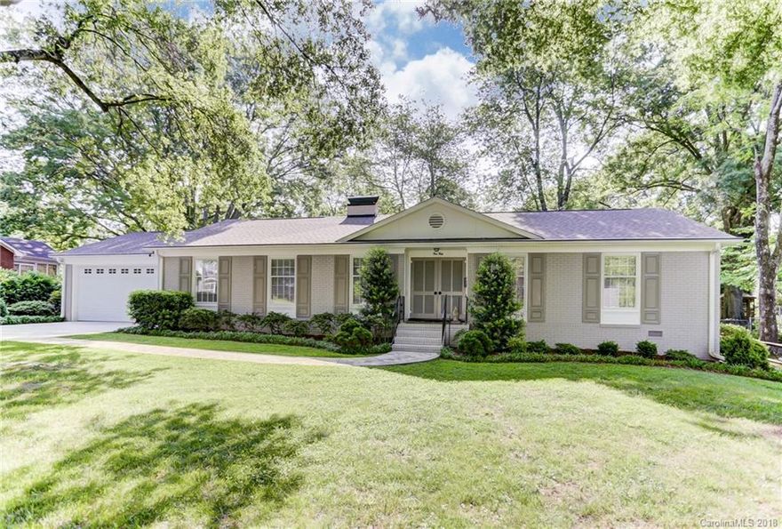 WOW! FANTASTIC TOTALLY REMODELED 1 STORY RANCH IN SHERWOOD FOREST! ABSOLUTELY BEAUTIFUL 3BR,2BTH WITH 2 CAR GARAGE ON .45 ACRE FLAT LEVEL FENCED LOT. VERY TASTEFUL UPDATES THROUGH OUT THIS VERY OPEN PLAN INCLUDE KITCHEN EXPANSION WITH ADDED ISLAND AND CUSTOMS CABINETS, GRANITE EXTENSION, STAINLESS APPLIANCES, GAS COOKTOP. HUGE GREAT ROOM HAS WOOD BURNING FIREPLACE. ANOTHER FIREPLACE IN LIVING ROOM. SOLAR TUBES MAKE THIS HOME EVEN MORE LIGHT AND BRIGHT. MORE SPACE CAN BE FOUND IN THE ADDED SUNROOM THAT OVERLOOKS HUGE FENCED REAR YARD. ALL HARDWOODS THROUGH OUT EXCEPT FOR CUSTOM TILED BATHROOMS AND SUNROOM. GARAGE HAS EXTRA STORAGE IN SEPARATE ROOM. OUTBUILDINGS FEATURE WIRED WORKSHOP WITH FRIDGE/FREEZER AND ADDITIONAL STORAGE. 35 YR ARCHITECTURAL SHINGLE ROOF IN 2011. TOP OF THE LINE HVAC IN 2011. THIS ONE IS SURE TO IMPRESS!