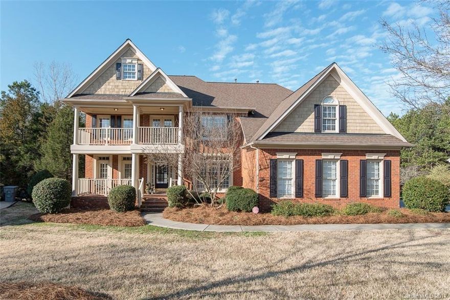 Wow!! You are going to LOVE this great Weiland open floor plan and RARE flat, huge (over 3/4 acre!!) private back yard!!! This bright, open 5 BR, 4 Full bath home boasts almost 4700 square feet of gracious living.  Soaring ceilings and lots of windows flood this home with light. Some great features include gleaming hardwoods throughout most of common areas, walk out terrace, screened porch, huge third floor bonus room perfect for media room AND playroom AND office. GREAT home + location = WOW!