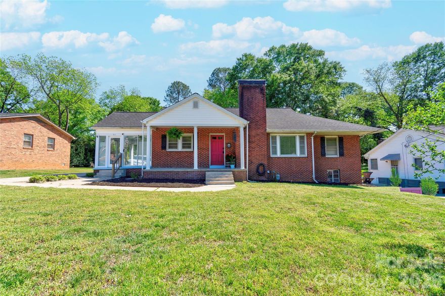 Step into timeless charm with this beautifully maintained 1950s home, ideally located in the heart of Shelby! Just minutes from vibrant uptown, you’ll enjoy easy access to local shops, dining, the City Park, pickleball courts, and more, all within walking distance. This inviting 3-bedroom, 1-bath home blends classic character with thoughtful updates. Inside, you’ll find newly refinished hardwood floors throughout, adding warmth and elegance to every room. The updated kitchen offers modern convenience while maintaining the home’s original charm, and all appliances will remain for the new owner. Enjoy mornings on the sun porch or unwind in the evenings. For added peace of mind, the seller is offering a 1-year home warranty (up to a $800 value) with an acceptable offer. Don’t miss this opportunity to own a charming home in one of Shelby’s most desirable and walkable locations!