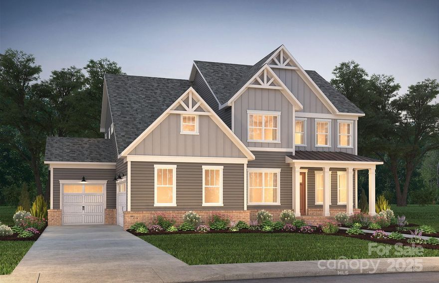 Popular Rexford Plan.  Beautifully appointed home with open floor plan, spacious rooms and high attention to detail.  Well-appointed kitchen with stacked cabinets and Kitchen Commercial Aid appliance package plus 2 dishwashers, upgraded tile backsplash, quartz countertops and under cabinet lighting.  Butler's Pantry off kitchen. Spacious light filled sunroom off of kitchen cafe' leads to large, covered deck and grilling deck extension.  Spacious gathering room with tile fireplace is open to cafe and kitchen. Plus a private first floor guest suite. Owner's suite on second floor is tucked away for privacy with 2 spacious closets.  Spa bath with split vanities, free standing tub and oversize tile shower.  Convenient second floor loft at the top of the stairs.  Basement adds abundant additional space, with 2 rec room spaces, a bedroom and full bath, plus unfinished storage galore.  Private rear yard.