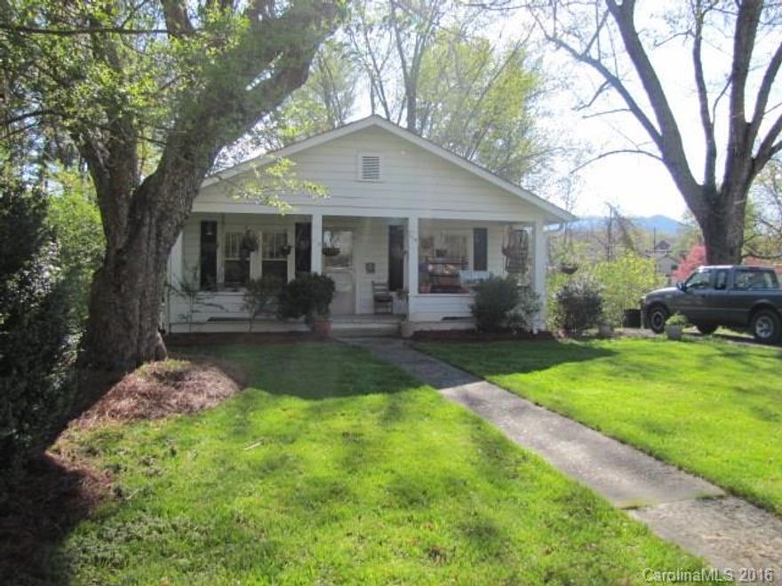 Cute 1920's bungalow on double lot close to downtown.  New Roof in 2014 and HVAC 2012.  Gas heat and central air conditioning.  Original hardwood floors in living, dining and bedrooms.  Unfinished basement for storage, laundry. Additional lot is flat and build-able. Seller is a licensed NC real estate broker. **UNDER CONTRACT**  ONE BACK-UP OFFER ACCEPTED.  SHOWING FOR SECOND BACK-UP OFFERS ONLY**