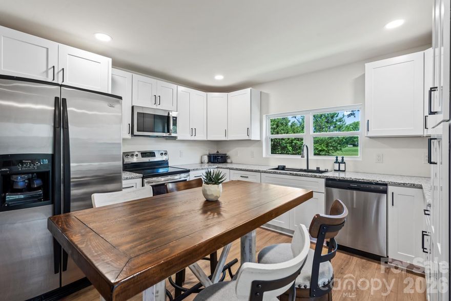 Discover the perfect blend of modern comfort and endless potential! This beautifully renovated home sits on 11.48 private, serene acres- offering space to spread out, build, or simply enjoy the tranquility of nature. Featuring stylish upgrades throughout, the home boasts a bright, open floor plan, updated kitchen and baths, and fresh finishes from top to bottom. Whether you’re dreaming of a mini-farm, a guest house, or future development, this property offers incredible flexibility with plenty of room to grow. Don’t miss this rare opportunity to own a move-in ready home with acreage and options!