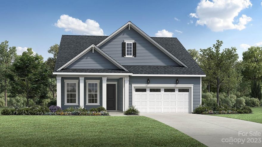 Ask your Sales Consultant about Limited Time, Special Incentives for To-Be-Built Homes and Quick Move in Homes!  This new construction home is a perfect gem! The casual dining area is adjacent to the gourmet kitchen with built-in appliances & provides a convenient & intimate setting for entertaining. It overlooks the covered porch, ideal for enjoying those outdoor times. The spacious great room is perfectly situated to host large gatherings. Create your ideal living space with the generous flex room located on the first floor. The lovely primary bedroom offers a comfortable retreat and the lavish bath escape. The Griffith Lakes is a spectacular new, low-maintenance community situated on over 350 pristine acres inside of I-485. The community clubhouse is projected for completion in 2025 and features a stunning clubhouse, fitness center, outdoor pool, pickle ball courts, tennis court, bocce ball, grilling & firepit areas.  Visit now!