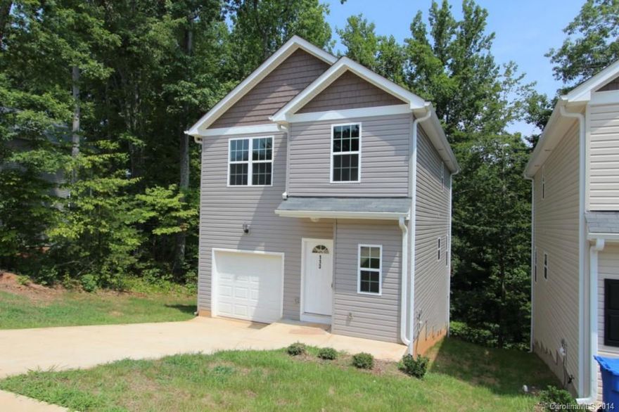 Brand new construction in Mooresville, 2 miles off I-77. Currently under construction so pick your colors and options, April 30th finish date. This 3 bed / 2 bath home features all your appliances, open floor plan and great financing options like zero down and lender paid closing costs. Master has cathedral ceilings, double sinks and large closet. Balcony overlooks quaint cul-de-sac w/ playground.
