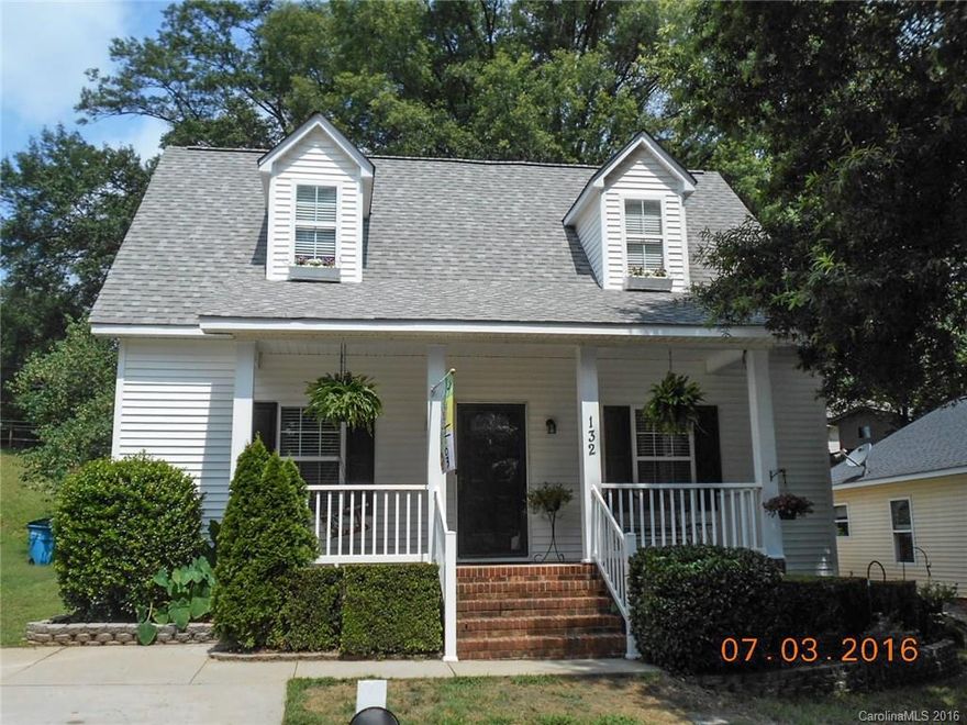 Located just a few blocks from charming, historical Belmont. There are 3 parks close by and the airport is only 10 minutes away. A tree lined street with street lights and sidewalks. The home is on the cul de sac. The roof is new and the kitchen and bathrooms have premium ceramic tiles. There is a covered front porch and back deck. The large storage building is detached. Master on main level. Two bedrooms and a full bath upstairs. Please come view this charming Belmont cape cod style home soon!