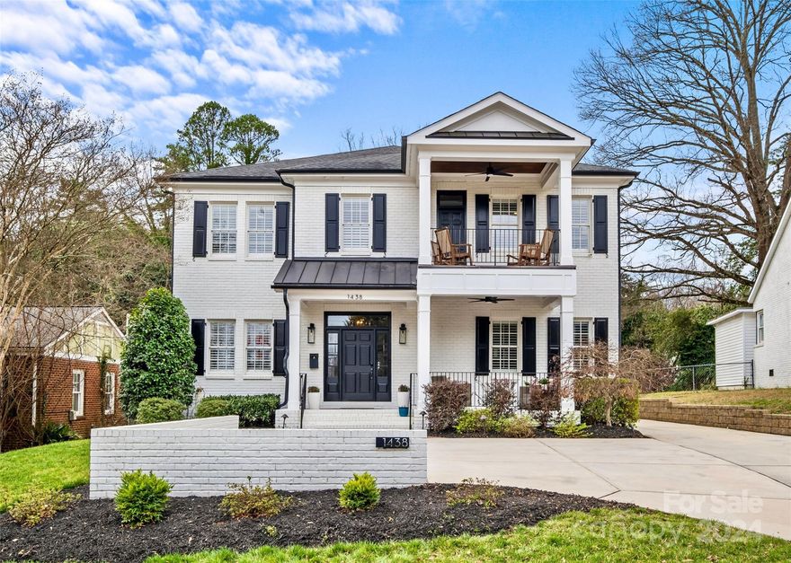 Step into this fully renovated, traditional residence conveniently situated just across from Freedom Park. This custom-designed home boasts a fully renovated kitchen, refinished hardwood floors, fresh paint, and an expansive open layout with 10 ft. ceilings on both levels. The gourmet kitchen is a focal point, boasting abundant counter space and an abundance of natural light that continues throughout. Upstairs you'll find a second master bedroom accompanied by a spacious entertainment area overlooking the serene park, offering tranquility during the evenings. Additionally, an upstairs wet bar featuring a wine refrigerator and ice maker adds to additional entertaining space. Each bedroom boasts large closets with custom Elfa organization systems. Outside, the veranda showcases an outdoor gas fireplace, perfect for cozy gatherings. The private fenced backyard has been upgraded with artificial turf for low-maintenance upkeep and a new heated spa & pool with a tanning ledge.