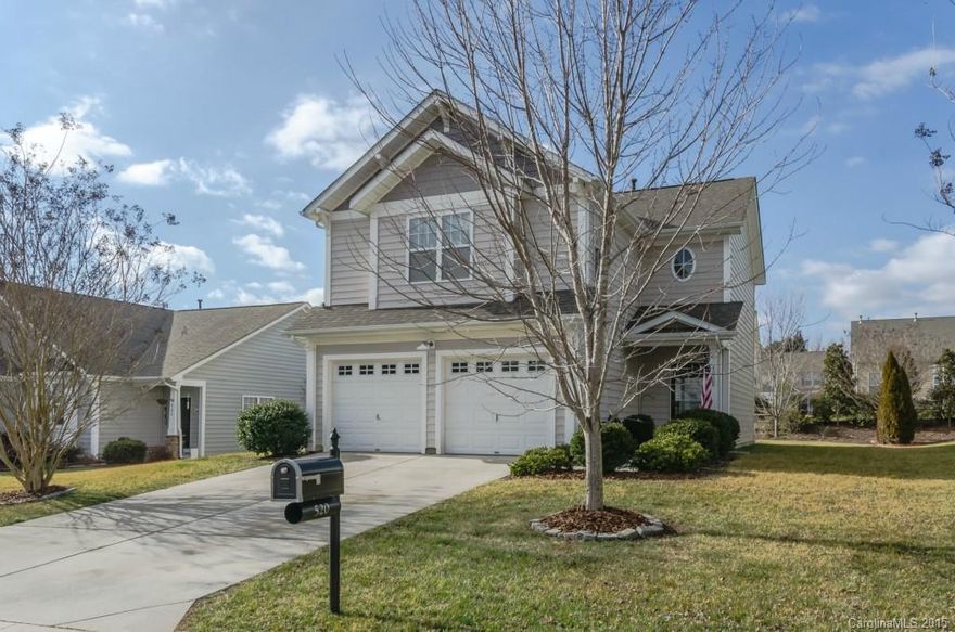 Fantastic Fort Mill home under $200,000 in a welcoming community that is in a terrific location with quick access to highways and interstate!  Open floorplan with sweeping archways, breakfast area and eat-up bar.  Very large master bedroom with vaulted ceilings and double closets.  Large secondary bedrooms as well.  Second Floor laundry.  Rear patio overlooking open level yard.  Very easy to maintain landscaping.  Neighborhood features lovely community pool.