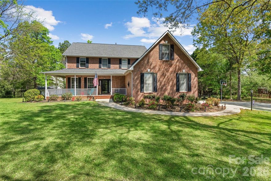 Situated on a spacious 1-acre lot, this beautifully updated home offers 3 bedrooms, 2.5 bathrooms, and a versatile bonus room—perfect for a home office, playroom, or guest space. The thoughtfully designed layout features 9’ ceilings on the main level and 8’ ceilings upstairs, creating an open and airy feel throughout.

Enjoy peace of mind with major updates including a new roof (2025), gas water heater (2024), HVAC systems (2021 & 2017), and a recently serviced septic system with a new lid (2025). The home has been tastefully remodeled, including a renovated primary bath with a walk-in shower and double vanities, along with a spacious primary suite featuring two walk-in closets.
The kitchen is equipped with like-new appliances (less than 2 years old), while the cozy family room showcases an updated fireplace with new gas logs (2026). Smart home features include thermostats and a smart garage door opener (2025), along with new window shades throughout most of the home.
Outdoor living is just as impressive with permanent color-changing lighting (2025), gutter guards, a partially fenced backyard, and plenty of space to enjoy the full acre. A detached workshop with a lean-to, portable HVAC unit, and stand alone plug in heater provides excellent flexibility for hobbies or storage. Complete with a double attached garage, this move-in ready home offers the perfect blend of comfort, updates, and space both inside and out!