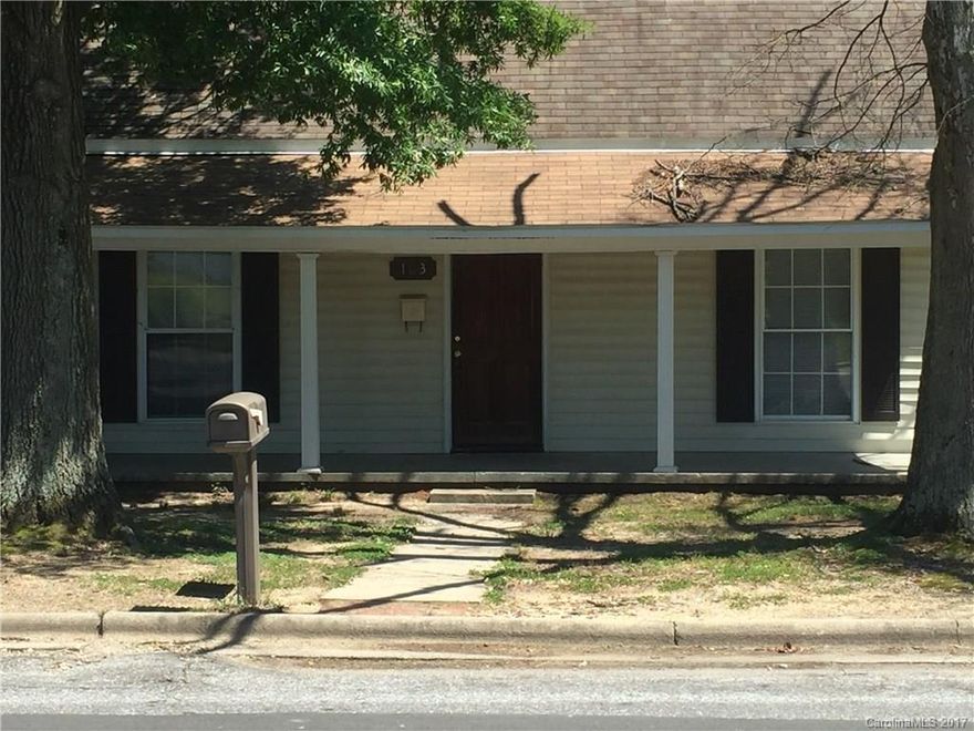 Investors dream!!!  New carpet, vinyl flooring, paint!  Large rooms and move in ready plus a great location!  Close to schools, baseball parks, city pool, shops.  Nice and quiet with a large yard, storage shed (needs doors) and back deck to enjoy!  Measurements from tax records...buyer to verify.  Rented until just recently.  Selling as is...seller will make no repairs.