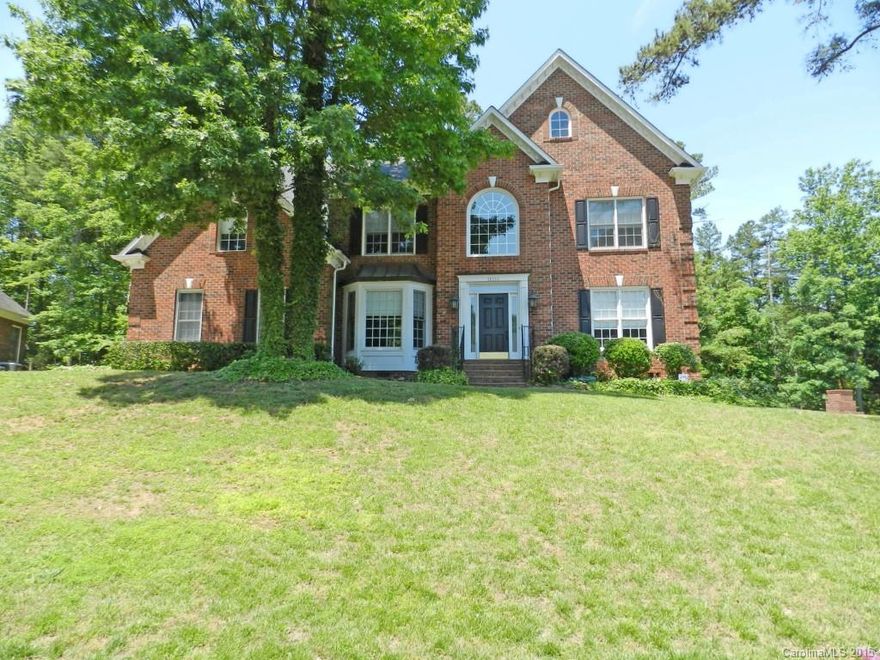 Great rental opportunity in Ballantyne East location! Excellent school assignments. Traditional style home, well appointed. large formal rooms with heavy moldings. Granite kitchen with island and walk in pantry. Hardwood floors on main level. Master BR with garden tub/separate shower & walk in closet. Dual staircase & large bonus room. Neutral colors throughout. Finished rear deck & private tree lined rear yard. Established community. Available July 1,2015.