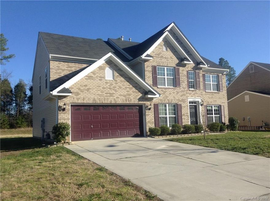 This spacious two story home has 4 bedrooms, 2.5 bathroom, and bonus room. It features an open floor plan and wood flooring. The kitchen has a pantry and all appliances. The master suite has a walk in closet and the master bath has dual sinks, an oversized tub with separate shower. Enjoy entertaining indoors near the cozy  fireplace. This home is move in ready!