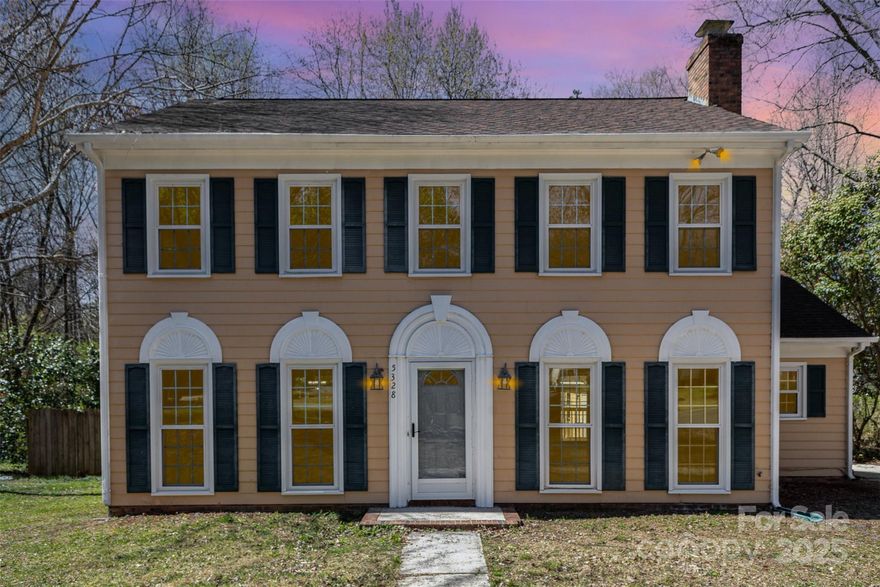 BACK ON THE MARKET! THE SELLER ACKNOWLEDGED YOUR FEEDBACK. Updated 3-bedroom, 2.5-bathroom home with modern features. This beautifully updated home is located in a quiet neighborhood and has convenient access to main roads, shopping, and dining. This home has a functional layout and key features include a detached two-car garage with electricity. All new windows and sliding glass door installed in 2022 with a lifetime transferable warranty. The HVAC system, replaced in 2021, is a single-unit split-zone system for efficient temperature control, while the LVP flooring, also updated in 2021, adds a modern touch. The kitchen opens to a newly upgraded deck, has a view of the fully fenced in private backyard and backs up to a serene creek, creating a perfect space for relaxing, entertaining, or play. The primary suite has an ensuite bathroom, and a dedicated laundry room on the main floor. Schedule a showing today!