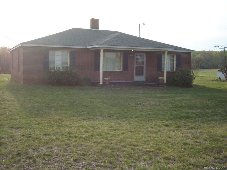 Home on over 23.5 acres.  The home is a 2 bedroom but has a den/office area.  There is a detached garage. Roof is approximately 3 years old per seller.  A must see.  The property being sold is a portion of Parcel 11393 and remains approx. 23.5 acres, the portion of the property not included is from the center of creek to the rear of property.