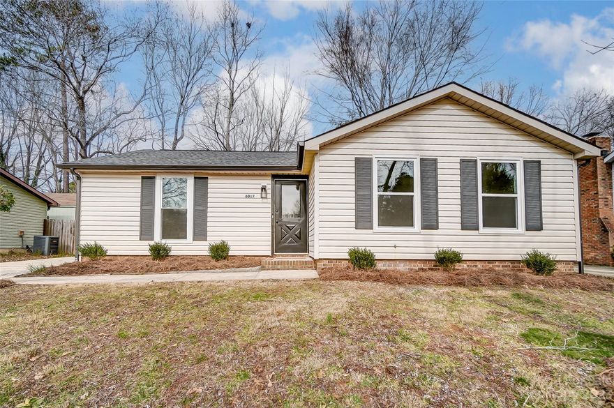 Charming completely renovated ranch home a short distance from uptown! Inside you are going to love the large open floor plan with the living room, kitchen and dining area all flowing throughout the main living area. This home boasts new flooring, windows and neutral paint throughout. In addition, all mechanicals have been replaced including the HVAC systems and Water Heater! The updated kitchen includes white cabinets, granite counter tops and SS appliances. The Roof was also replaced in the last 3-4 years per the previous owner making this home ready for its next owner and years of enjoyment to come. The flat fenced in rear yard makes for the perfect place to entertain or relax!