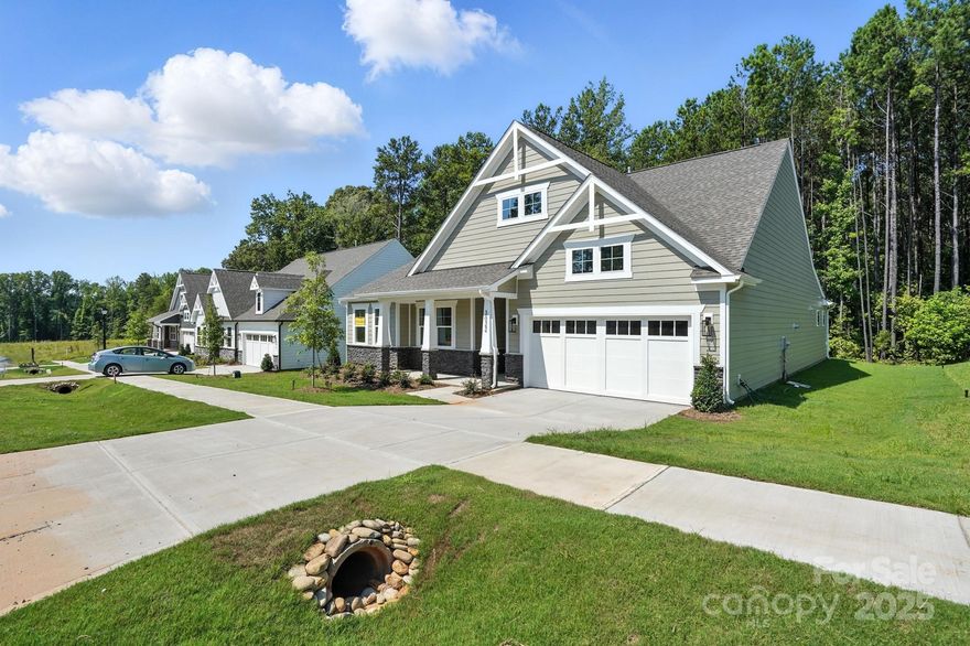 You must see this gorgeous 2-story, 4-Bedroom/3.5 Bath Sullivan plan with lots of bells and whistles! The main floor includes a study, beautiful open kitchen with island, white cabinets with black hardware, marbled white quartz counters and stainless-steel appliances including a dishwasher, wall-oven, gas cooktop with designer range hood as well as a single basin sink. The main floor also has a spacious family room with gas fireplace. The main floor also features the primary suite with a beautiful bathroom featuring a luxury shower & and huge walk-in-closet, two secondary bedrooms, an additional full bath, laundry room and a drop zone! Second floor includes a bedroom & full bath as well as a spacious loft area.
