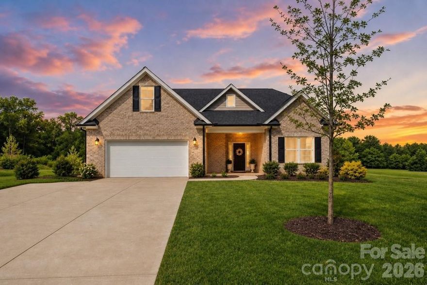 Stunning former model home! Thoughtfully designed with all the builder upgrades. Like-new condition, built just 2 years ago. New construction feel without having to wait to build. Truly move-in ready! Rare Waxhaw find offering functional space and low HOA. Full brick, semi-custom 1.5-story home offers the floor plan buyers are asking for - primary suite on main, additional room or office down with full bath, open bonus room up with bedrooms & a full bath for visitors, hobbies, work-from-home space, or the flexibility life needs! The best part?
You’ll get that hard-to-find setup without high HOA fees often found in nearby lifestyle communities. We have it all: easy main-level living, move-in ready convenience, FULL BRICK construction, open floor plan, functional upstairs space, flat fenced yard perfect for pets or a pool, covered porch plus extended concrete patio, walk-in attic, finished garage with epoxy floor, and low yearly HOA dues. All of this located minutes from shopping, dining, entertainment, medical, banking, etc. Additional features include a tankless water heater, extended driveway, irrigation system, and man door from the garage to the exterior. Piper Meadows is a new subdivision of all-brick homes with a low HOA, just minutes from Wesley Chapel, Sun Valley, and Waxhaw. With the neighborhood continuing to grow in popularity and more new homes being built, this property offers strong future upside—home values continue to rise, creating an excellent opportunity to build equity quickly. Opportunities like this rarely come available, schedule your showing today before this one is gone.