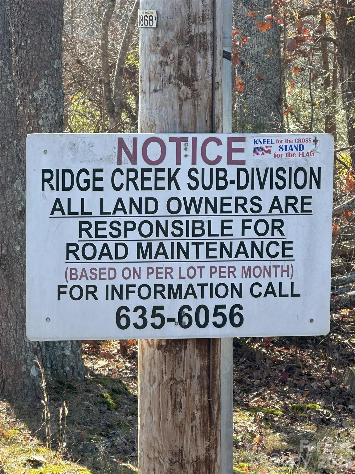 Ridge Creek - Land