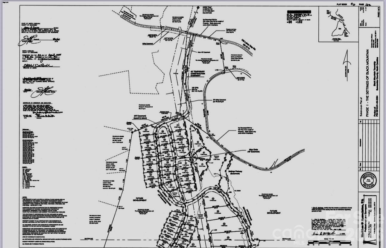 The Settings Of Black Mountain - Land
