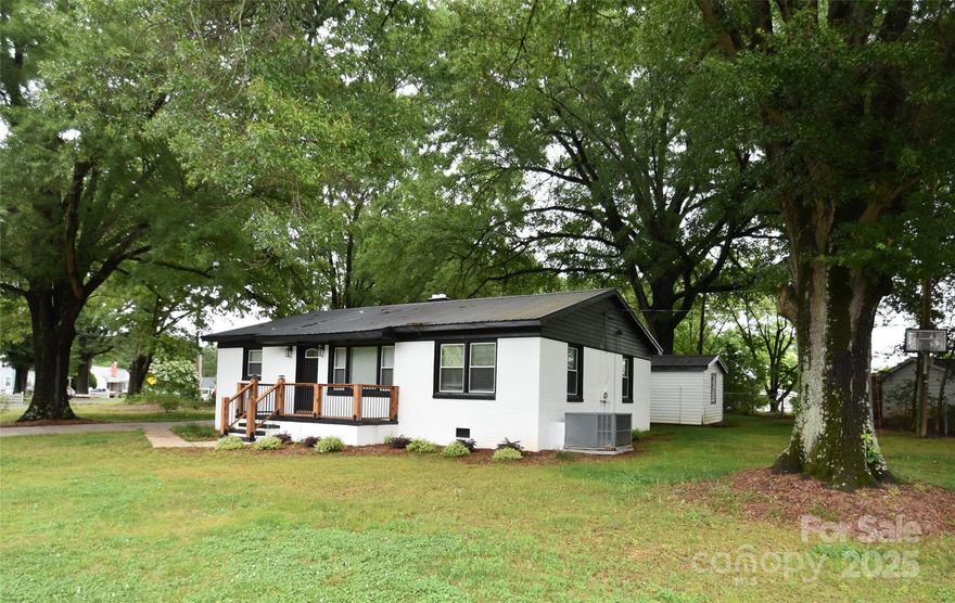Nicely Updated Brick Ranch is ready for you and yours. Three Majestic Oak Trees present a great backdrop for this home in addition to providing ample shade.  With lots of comfort to enjoy in the home, there is gobs of utility to be optimized in the SheShed/ManCave/WorkShop/ArtRoom/GameRoom/Vroom-VroomRoom/What-ever-You-Want-It-To-Be-Room...in the back yard. You might want to check this place out. 
One Year Home Warranty is offered, by Seller.