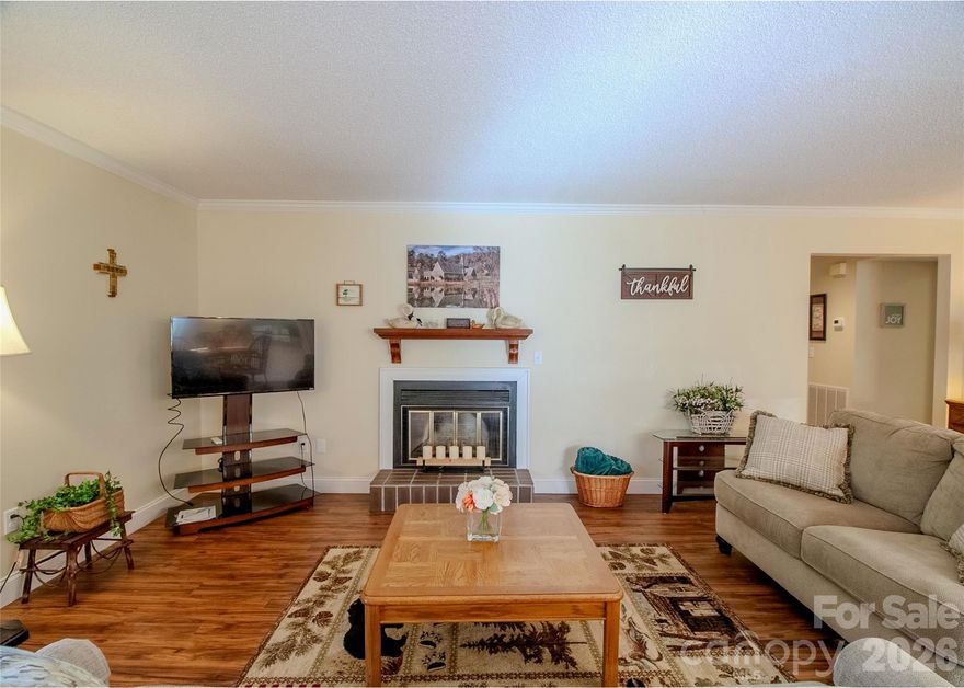 THE BEST VALUE IN LAKE JUNALUSKA! Welcome to your Tri Vista retreat in the Lake Junaluska community—where low maintenance comfort meets mountain charm. Priced to sell, this inviting 3-bedroom, 2-bath condo features spacious open-concept living, a kitchen with granite countertops, and a cozy wood-burning fireplace perfect for cool mountain evenings. A NEW HEAT PUMP HVAC provides efficient year-round comfort. Enjoy peaceful mornings on the back porch overlooking the pond, or take a relaxing hike around scenic Lake Junaluska trails a short walk away. Conveniently located near Waynesville, shopping, dining, medical facilities and outdoor recreation, with the Great Smoky Mountains National Park and Asheville nearby for endless adventure. Most furnishings convey, making this a low maintenance, turnkey opportunity for a primary residence, getaway, or investment. Short-term rentals permitted and two parking spaces and a storage area included.

This is more than a condo—it’s a lifestyle. Make Tri Vista your home today.