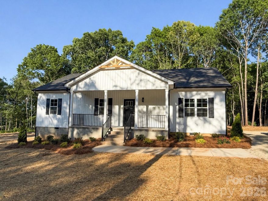 Brand New Construction on 1.5 Acres in Marshville! Enjoy the privacy and flexibility of country living while still being just a short drive to Monroe and the bypass. This newly built 4-bedroom home sits on a spacious 1.5 acre lot tucked off a quiet road with plenty of room to add a future garage, shop, or outdoor space.
Inside you'll find an open concept layout with 9-foot ceilings, upgraded soft-close cabinetry, granite countertops, and waterproof laminate flooring throughout the home. This floorplan offers privacy for the primary suite while keeping the living, dining, and kitchen spaces open and functional for everyday living or entertaining. Additional bedrooms and flex space offer a wide range of use to give the homeowner incredible flexibility and storage capacity.
The rocking chair front porch welcomes you home, while the large lot offers endless possibilities with little restrictions and county-only taxes. A one-year builder warranty provides added peace of mind for the new owner.
If you're looking for new construction with land, privacy, and room to grow, this home checks all the boxes.