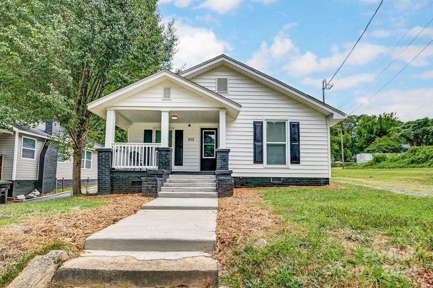 Welcome to your new HOME conveniently located to downtown Gastonia and the Fuse District! Your 2 bedroom/1 bath home has a lot to offer including: new windows, new LVP and carpet flooring, new kitchen appliances/cabinets/countertops, new water heater, new gas furnace/AC, and new paint throughout! This home is also in a NO HOA neighborhood. Come check it out today! There are assistance programs to help with purchasing this home!