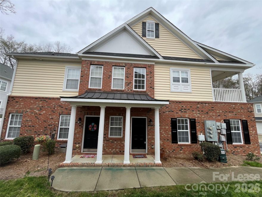 LOCATION!!! BALLANTYNE AREA- NEAR DINING-SHOPPING-GOLFING-GREAT SCHOOLS!!! LIVE IN THE SOUGHT-OUT RIVIERA COMMUNITY STRESS FREE MAINTENANCE LIFESTYLE! GLAMOUR IN THIS CHIC LUXURY UPGRADED TOWNHOUSE STYLE CONDO WITH ATTACHED GARAGE AND LARGE COVERED TILED PATIO OVERLOOKING TREES AT THE END OF THE CUL-DE-SAC. VERY TRANQUIL SETTING. ENTERTAIN AROUND THE KITCHEN ISLAND THAT OPENS OUT TO A LARGE VAULTED GREAT ROOM WITH RECESSED LIGHTING. THE KITCHEN IS A CULINARY DREAM WITH DESIGNER CABINETRY, SLEEK GRANITE COUNTERTOPS, MODERN STAINLESS STEEL APPLIANCES AND GORGEOUS TILE WORK. THE CABINETS EXTEND OUT TO THE DINING AREA WHICH FEATURES A BUILT-IN WORKSPACE. RETREAT TO THE EXPANSIVE PRIMARY SUITE WITH TRAY CEILING WITH A SERENE WOODED VIEW THAT ENHANCES THE PEACEFUL AMBIANCE OF THIS HOME. SOAK IN THE LARGE GARDEN TUB IN THE ENSUITE BATHROOM WITH NATURAL LIGHT. FEEL ORGANIZED IN THIS LARGE WALK-IN CLOSET. FULL SIZE WASHER/DRYER ARE INCLUDED IN THE LAUNDRY ROOM. THE 2ND BEDROOM OR OFFICE IS CONVENIENTLY LOCATED ACROSS FROM THE FULL BATHROOM IN THE HALLWAY. THE GARAGE COMES WITH REMOTE CONTROL. ENJOY THE COMMUNITY POOL. THIS LUXURY HOME IS MOVE-IN READY!