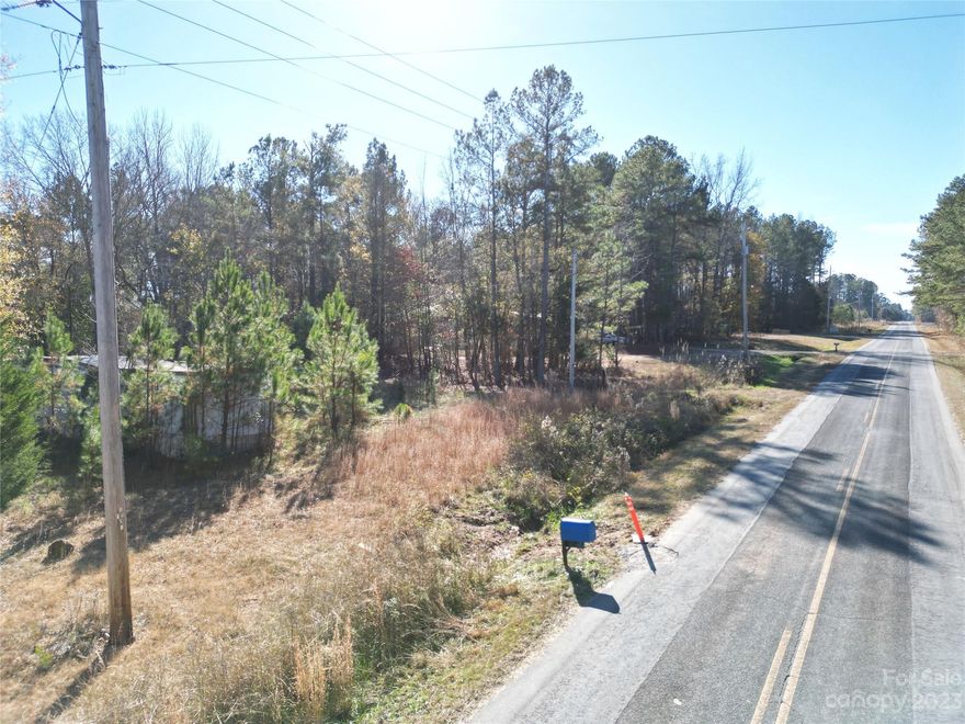 This lot previously was used for a single wide house lot with power, county water & septic tank for a single wide.
New septic permit may be required for more than 2 bedrooms. Lot 1 with road frontage is priced at $19,000.
Former Address : 770 Dr. Wyatt Rd,  Lilesville, NC.
