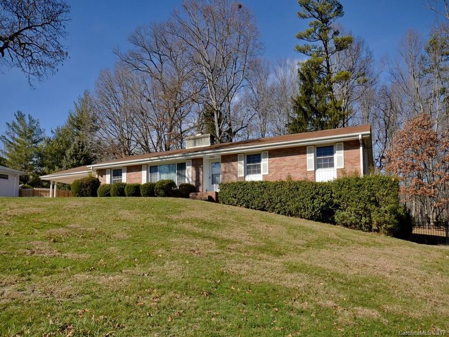 Solid brick ranch is "Neat as a Pin".  Beautiful original hardwoods throughout.  Pass thru brick fireplace makes a statement in the den & living room.  Private, level, large fenced in back yard with nice black fencing. Bathrooms are ceramic tile floors and tub/shower.  Premium new HVAC system.  Newer replacement windows.  Full basement with plenty of storage, workshop area and den.  An extremely well cared for home!