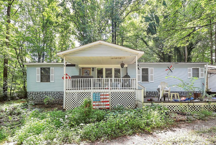 Improved home on 1.6+ Acres of land.  Complete with a brand new HVAC unit and complete crawl space encapsulation within the past year.  Upgrades have been made to the new laundry room as well as the kitchen.  The spacious living room provides an area for opportunity and gatherings.  The primary bedroom is generously sized and the primary bathroom room provides the versatility of showers or baths.  The two guest bedrooms can function as an at home office or sleeping quarters for family and friends.  The large garage with shelves and storage is ready for your tools and handy projects.
 The shining light of this wonderful property is the private seclusion of 1.6+ acres of forested land.  Enjoy the serene and inviting landscape and explore the best parts of nature from the comfort of home.