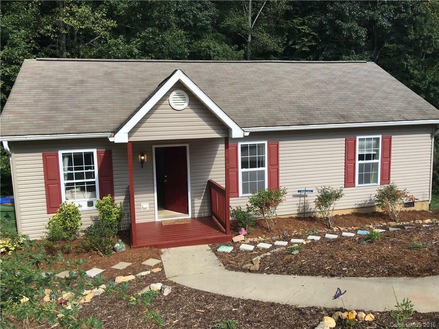 Fantastic Haw Creek Location!! Sweet 3 bedroom, 2 bath home featuring all one-level living with an open floor plan and master en suite. Wonderful and private back yard that's easy to maintain adjacent to a babbling brook. Great proximity to schools, shopping and downtown Asheville. A must see!!!