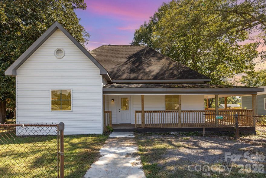 Welcome home! Updated and move-in ready 3-bedroom, 2-bath house is a fantastic value. Modern kitchen boasts new cabinets and granite countertops. Open layout concept is a great way to add your individual touches, and luxury vinyl plank flooring flows throughout. Both bathrooms have been updated. New Roof, HVAC and Water Heater (2025). There was an increase in price due to the change in roof and water heater. FHA appraised. Home minutes away from historic downtown Shelby. With a small town charm and lots of shops, restaurants and activities (visit the uptownshelby.com website for info and calendar of events) With access to parks and recreation, this property has great upside potential going forward!