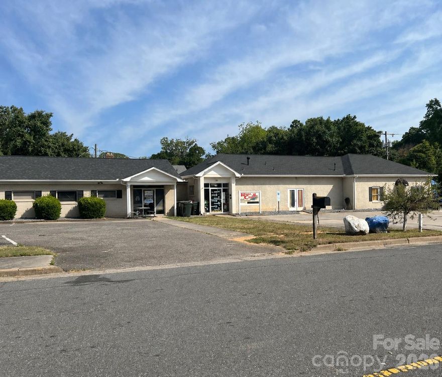 Two buildings connected and sold together, as-is. The attached building is 103 Dotson St, 594-02-03-002. Currently leased by a day care and they are interested in continuing to lease.