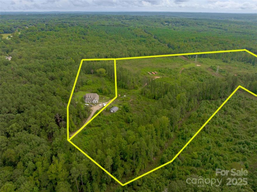 Great opportunity to own a large tract of property in a great area! Use for residential build, hunting, etc. Parcel has a well installed. Also comes with convenient storage building. Buyer will need to get septic permit. Located at the end of Knopf Rd. Follow dirt road through gate. 4000 sq ft newer construction home on adjoining 5 acre parcel also available in separate listing under same address.