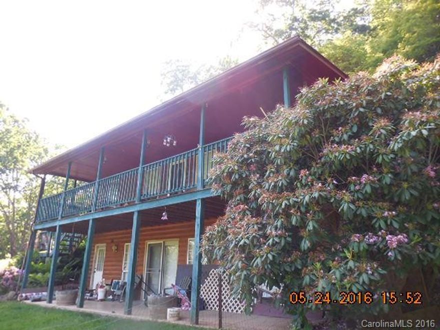 Beautiful Log Home On 6 Acres!  Featuring 2 Bedrooms, 2 Full Baths, Family Room With Wood stove, Living Room With Hardwood Floors, Dining Area With Hardwood Floors & Arched Doorway, Kitchen With All Appliances & Tile Back splash, Master Bath Has Whirlpool Tub, 2nd Family Room, Large Covered Front Porch, Large Covered Patio, Great Winter View, Gas Heat & Central Air. See attachment for PAS requirements and WFHM offer submittal information in MLS document section.
