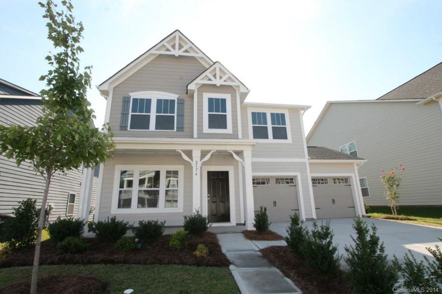 NEW opportunity located in amenity filled Tega Cay community.  Featuring 4bd/2.5bth and over 2400 HSF this plan is built to maximize space & exemplify quality finish.  The Jasper features a first floor private study, a formal dining area with a butler pantry to the kitchen.  Upstairs you will find 4 large bedrooms and a master suite.  Upgrades around every corner with inviting Two Tone Paint, durable Ceramic Tile & Hardwood Flooring, Stainless Steel Appliances & much more!