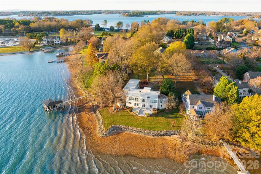 Extraordinary opportunity to secure nearly one acre on Lake Norman with over 200 feet of shoreline and breathtaking long-range water views. Properties offering this combination of expansive frontage, sweeping vistas, and generous lot size are increasingly rare.

The existing home is being sold as-is and will likely be best suited for a comprehensive renovation or new construction, presenting an exceptional opportunity to bring your architect and builder to create a signature Lake Norman estate. 

The true value lies in the land—its scale, its shoreline, and the extraordinary views. A remarkable setting for those seeking to design and build a legacy waterfront residence on Lake Norman.