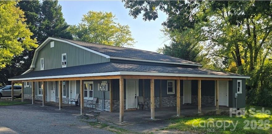 Duplex/triplex with strong income potential! This property features two finished units: an upper-level 2 bed, 1 bath with washer/dryer hookups and efficient mini-split system, and a lower-level 1 bed, 1 bath unit. The lower level also includes a large unfinished space already stubbed for an additional full bathroom, offering the opportunity to expand into one or two more bedrooms and increase value. Property is serviced by septic and county water. Recent upgrades include a new windows, new electric panels, brand new roof and new siding. Currently vacant and ready for your vision, with pro forma rents estimated at $850 for the one-bedroom and $950 for the two-bedroom. Ideal for investors or house hackers looking to maximize returns. Professional measurements coming soon.