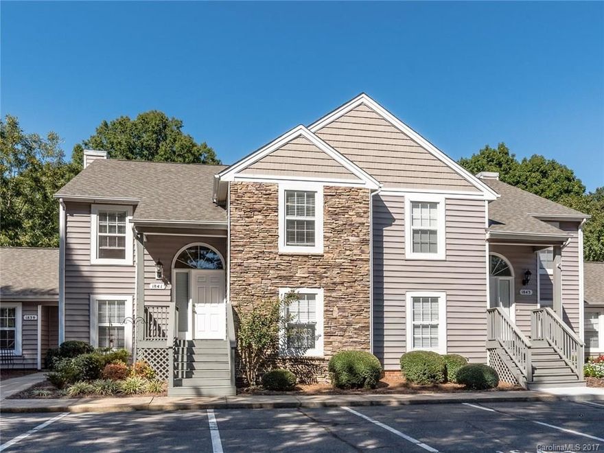 Amazing updated 2BR condo! Nice open great room with gas FP and vaulted ceilings. Hardwood floors in main living areas. Kitchen features granite counters, updated cabinets and hardware. Tiled bathrooms. Updated lighting and ceiling fans throughout. Large master bedroom with access to the screened porch and walk-in closet, dual vanities in bathroom, updated mirrors and lighting. Brand New HVAC. Enjoy the screened-in porch overlooking a private back yard. Home Warranty is included.