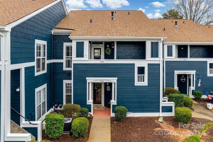 Lake Life at its finest! This condo overlooks the pool and is minutes away from beautiful Lake Norman. You will find lots of places to shop, parks, walking trails, and restaurants nearby.  Inside you will find a spacious open floor plan that is completely updated. The living room walks out to a large screened-in porch with views of the community pool. The roof was recently replaced and the exterior was painted in 2023.  Book a showing today- this property will not last !!!