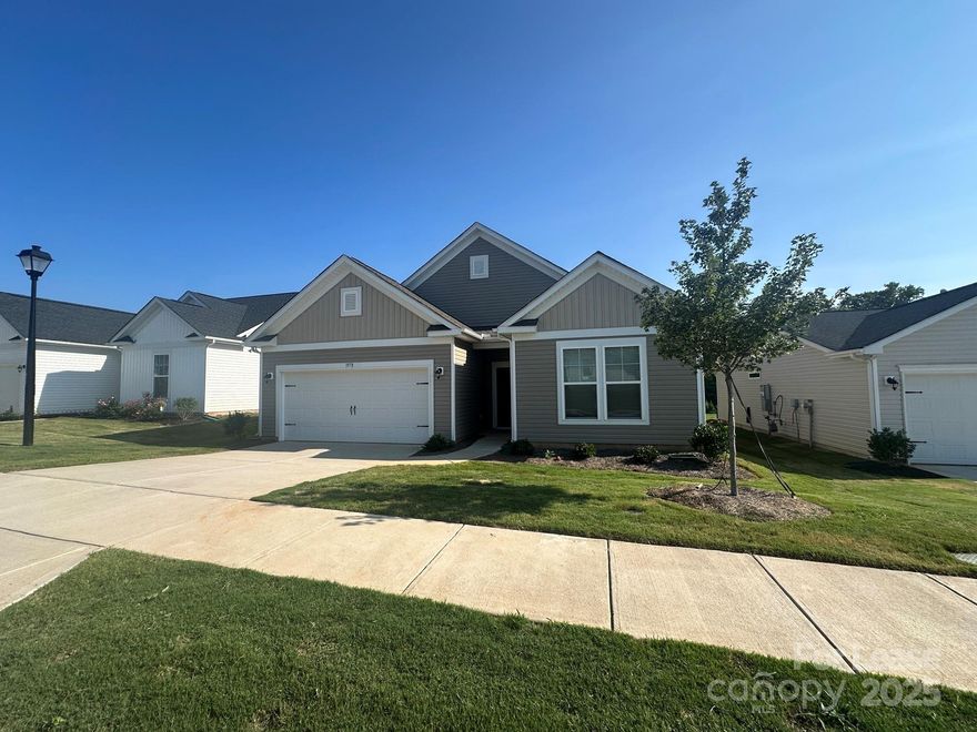 Available 11/1/2025, Plenty of natural sunlight brings this space to life and spills into the adjoining kitchen. Preparing food is a joy with abundant counter space and modern appliances. The main-level owner's suite, ideally situated behind the family room, includes an en suite bathroom with dual sinks and a roomy closet. Two more bedrooms, a full bath and laundry room complete this well-designed main level.  Designer finishes including cream-white cabinets, Luna Pearl Granite countertops, gray kitchen backsplash, and Progress Pendant lighting have been selected to create a stunning home. Two car garage, washer dryer hook ups, single level floor plan. Close to Lake Norman Brewery and other restaurants, grocery stores as well as Lake Norman. Minimum six months. Want to stay longer? You name it! Pets Negotiable. No smoking.

Terms based on length of rental and other details, call for more information.