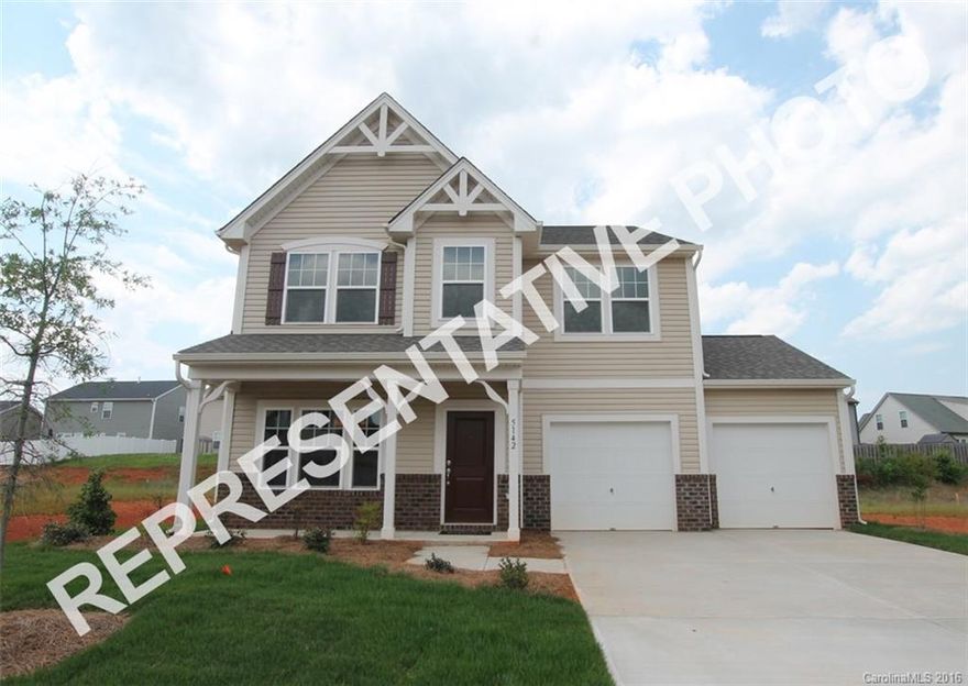 New Home construction in popular Clover Neighborhood. The Jasper is a 4bd/2.5bth open plan with highlights including a formal dining area & second floor versatile loft. Quality finish with upgrades around every corner; Granite Tops in Kitchen & Master Bath, Laminate Hardwood & Ceramic Tile Flooring, Two Tone Paint, Specialty Lighting, Stainless Steel Appliances & more!