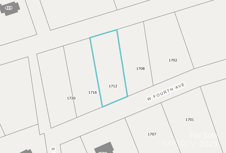 Residential development opportunity just minutes from downtown Gastonia. This lot offers public water and sewer availability and RS-8 zoning, making it ideal for single-family or duplex development. A recent survey and approved plat are available, helping reduce upfront due diligence time and costs. The surrounding area features established neighborhoods and ongoing growth with multiple new homes built on the same street within the past few years. Perfect for a builder, investor, or first-time ground-up project. Adjoining lots are also available for sale, offering potential for a larger project and economies of scale.