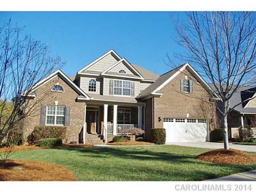 Stunning full-brick water view home w/finished walk out basement ideal for 2nd living qrtrs. Impeccably maintained & move in ready. Neutral sunny interior, wood floors, 2 fireplaces, designer custom kitchen, separate laundry room, beautiful master w/large organized walkin closet. 16x12 main level water view screened porch, fenced yard, beautiful landscape and irrigation. Tons of storage. WOW!!