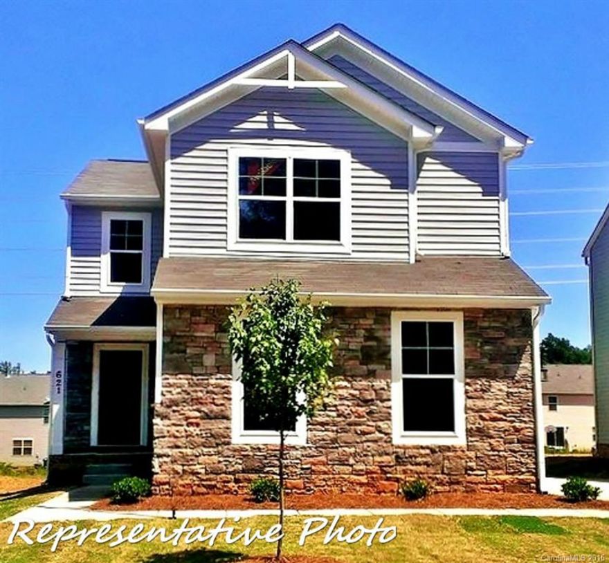 Charming plan with all the space you need!  Two spacious BR's plus Loft and Master on 2nd floor! Crown molding, carriage garage door and upgraded flooring! Kitchen includes staggered height birch cabinets, granite countertops, recessed lighting and stainless appliances! Come see this one today!