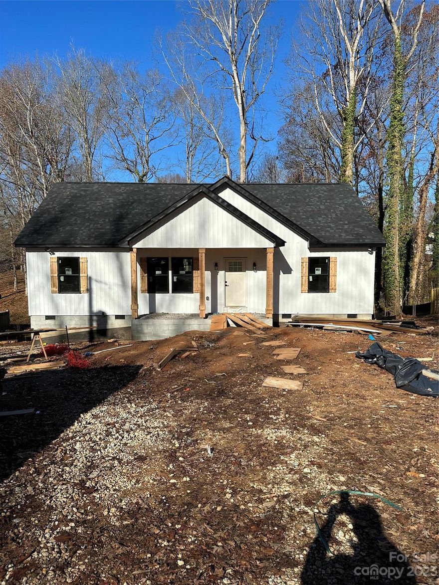 NEW Construction Modern Farmhouse style. Open concept living room and kitchen offers an easy flow! Elegant kitchen with upgraded fixtures, white shaker cabinets with soft closing drawers, quartz countertops, white subway tile backsplash. Stainless steel appliances are included! Luxury vinyl plank throughout. Master bathroom has all tile shower, spacious double vanity with quartz countertops. Contemporary style ceiling fans in master bedroom and living room. Access a large deck from the dining room! Builder will include a 2-10 Home Warranty!